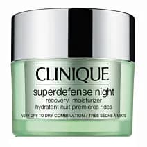 Superdefense™ Night Recovery Moisturizer regenerujący krem na noc do cery suchej i mieszanej