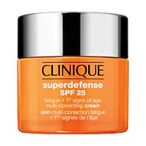 Superdefense™ SPF 25 Fatigue + Signs Of Age Multi-Correcting Cream krem przeciw pierwszym oznakom starzenia do skóry tłustej i mieszanej