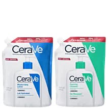 zestaw Foaming Cleanser Refill + Nawilżająca emulsja Refill