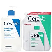 zestaw Foaming Cleanser Refill + Nawilżająca emulsja
