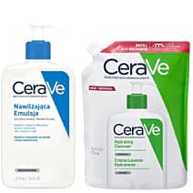 zestaw Nawilżająca emulsja + Hydrating Cleanser Refill