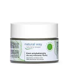 Krem antybakteryjny do twarzy trądzikowej Natural Way na pryszcze
