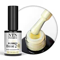 Color Rubber Base 2in1 – Butter Yellow, maślana żółć