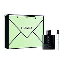 Luna Rossa Black Zestaw: woda perfumowana + woda perfumowana