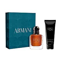 Giorgio Armani Emporio Stronger With You Intensely Zestaw: woda perfumowana + żel pod prysznic