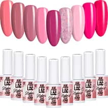 Pinks 1 – zestaw 9 lakierów hybrydowych