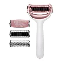 GESKE SmartAppGuided™ MicroNeedle Face & Body Roller | 9 in 1 Płyny do czyszczenia pędzli 1 ct