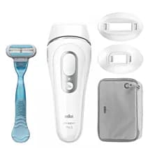 Zestaw: urządzenie do depilacji IPL Braun Silk Expert Pro 3 PL3121 + maszynka do golenia Venus Smooth + kosmetyczka