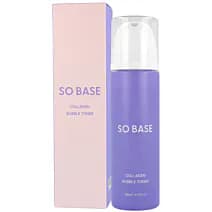 Collagen Bubble Toner, Rozświetlający tonik w piance z kolagenem i peptydami