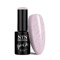 Limited Edition Browns lakier hybrydowy nr 517 – pastelowy róż z ciemną drobinką