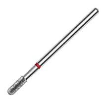 Pro Expert Frez Diamentowy Zaokrąglony Walec Do Skórek 2,3/6,5 mm Czerwony
