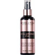 Revolution Hyaluronic Fix Hydrating & Plumping spray utrwalający makijaż o działaniu nawilżającym