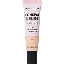 Makeup Revolution Conceal & Define Soft Matte Tube Foundation Podkład do twarzy F2NC