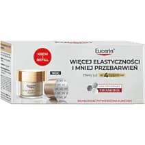 Hyaluron-Filler + Elasticity zestaw: krem na noc i wkład