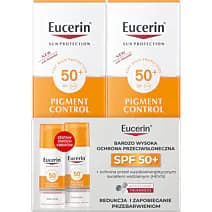 Zestaw Sun Protection: Pigment Control, Krem przeciwsłoneczny do twarzy, SPF50+