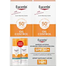 Zestaw Sun Protection: Oil Control, Krem przeciwsłoneczny do twarzy Dry Touch, SPF50+