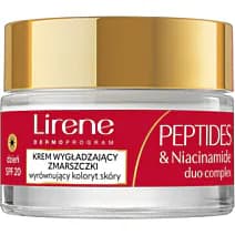 Peptides & Niacinamide krem wygładzający zmarszczki wyrównujący koloryt skóry na dzień 60+