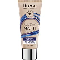 ALL DAY MATT! podkład matujący we fluidzie dla długotrwałego efektu odcień 10 Porcelain