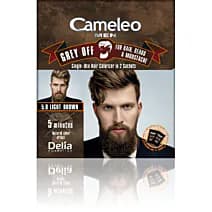 Delia Cameleo Men Grey Off Farba do włosów sasz. 2x, 5.0 Light Brown