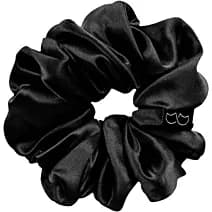 Jedwabna Gumka do włosów maxi, BLack