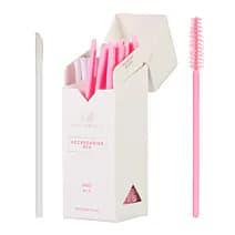 Mix accesories Mix aplikatorów i szczoteczek w kartoniku szczoteczki do rzęs + aplikatory do ust
