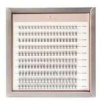 Many Lashes True Volume 20D Master Box Zestaw kępek rzęs do makijażu 8-14 mm Skręt CC - bardziej podkręcone rzęsy