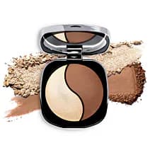 Intense Serum Bronze & Glow Set Puder brązująco-rozświetlający 02 Ice Milkshake