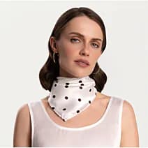 Jedwabna Apaszka - pure nature maxi dots