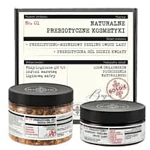 Zestaw (Peeling magnezowy Owoce Lasu + Prebiotyczna sól Dzikie Kwiaty)