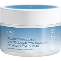 Biosiarczkowa maska oczyszczająco-wygładzająca do twarzy, szyi i dekoltu
