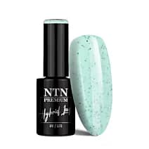 Limited Edition Greens lakier hybrydowy nr 513 – jasna mięta z ciemną drobinką