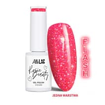 x Rosie Beauty Spring Vibes Rosie Glow – różowy lakier hybrydowy z efektem flash