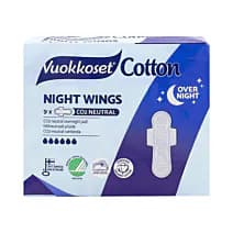 Cotton podpaski ze Skrzydełkami na noc