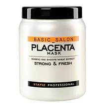 Basic Salon Placenta Mask maska do włosów z ekstraktami z bambusa i kiełków pszenicy
