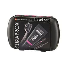 Travel Set Black is White zestaw podróżny do zębów, języka i dziąseł