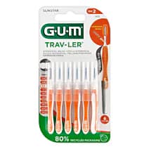 G.U.M Trav-Ler Interdental szczoteczki międzyzębowe 0,9 mm