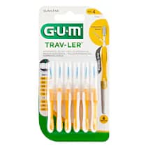 Trav-ler Szczoteczki międzyzębowe 1,3 mm żółte