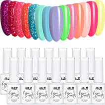 Rosie Beauty Spring Vibes Zestaw Wiosenny 14 Lakierów Hybrydowych Do Paznokci