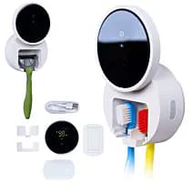 Uveo Plus Sterylizator UV i uchwyt do szczoteczek z suszeniem ThermoDry i czujnikiem ruchu