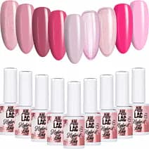 Pinks 3 – zestaw 9 lakierów hybrydowych