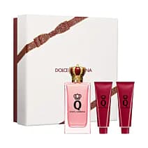 & Gabbana Q Pour Femme Zestaw: woda perfumowana + żel pod prysznic + balsam do ciała
