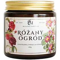 Różany Ogród świeca sojowa zapachowa