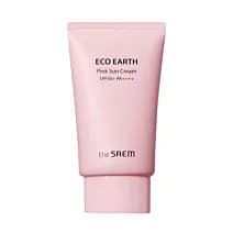 Eco Earth Pink Sun Cream SPF50+ Krem z filtrem do twarzy
