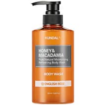 HONEY & MACADAMIA Odświeżający żel do mycia ciała English Rose