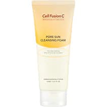 Pore Sun Cleansing Foam, Pianka do oczyszczania twarzy z filtrów przeciwsłonecznych