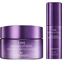 Time Revolution Night Repair Cream & Balm Duo Set