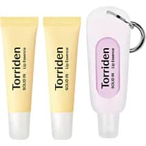 Solid In Lip Essence Triple Set With Key Ring, Zestaw trzech intensywnie regenerujących esencji do ust