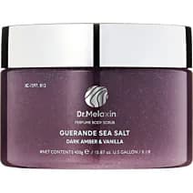 Guerande Sea Salt Perfume Body Scrub Dark Amber & Vanilla, Scrub do ciała