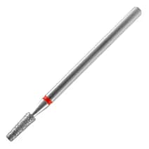 Expert frez diamentowy ścięty stożek z czerwonym oznaczeniem, średnica główki 2,5 mm, część robocza 8 mm (FA70R025/8)