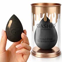 Gąbka do Makijażu Czarna 2w1 Make Up Blender Precyzyjna i Miękka PRO